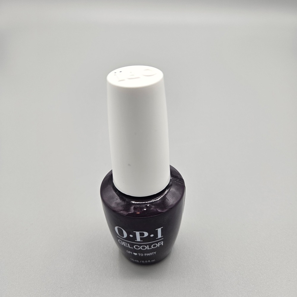 OPI GelColor Soak-Off Gel OPI‎ Loves To Party Dark Purple HPN07 15mL 0.5oz